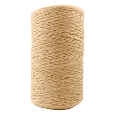 IMROPE 1mm x 2000ft Natural Jute Rope Twine for Gardening, Crafts, Decor