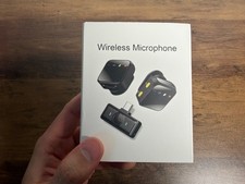 Wireless Lavalier Microphone Set with Noise Reduction, Long Range Transmission