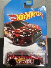 2009 Hot Wheels 2008 LANCER EVOLUTION Drk Red 1$auction Combine Shipping