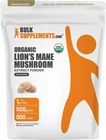 BulkSupplements Organic Lion's Mane Mushroom Extract Powder - 1g per Serving