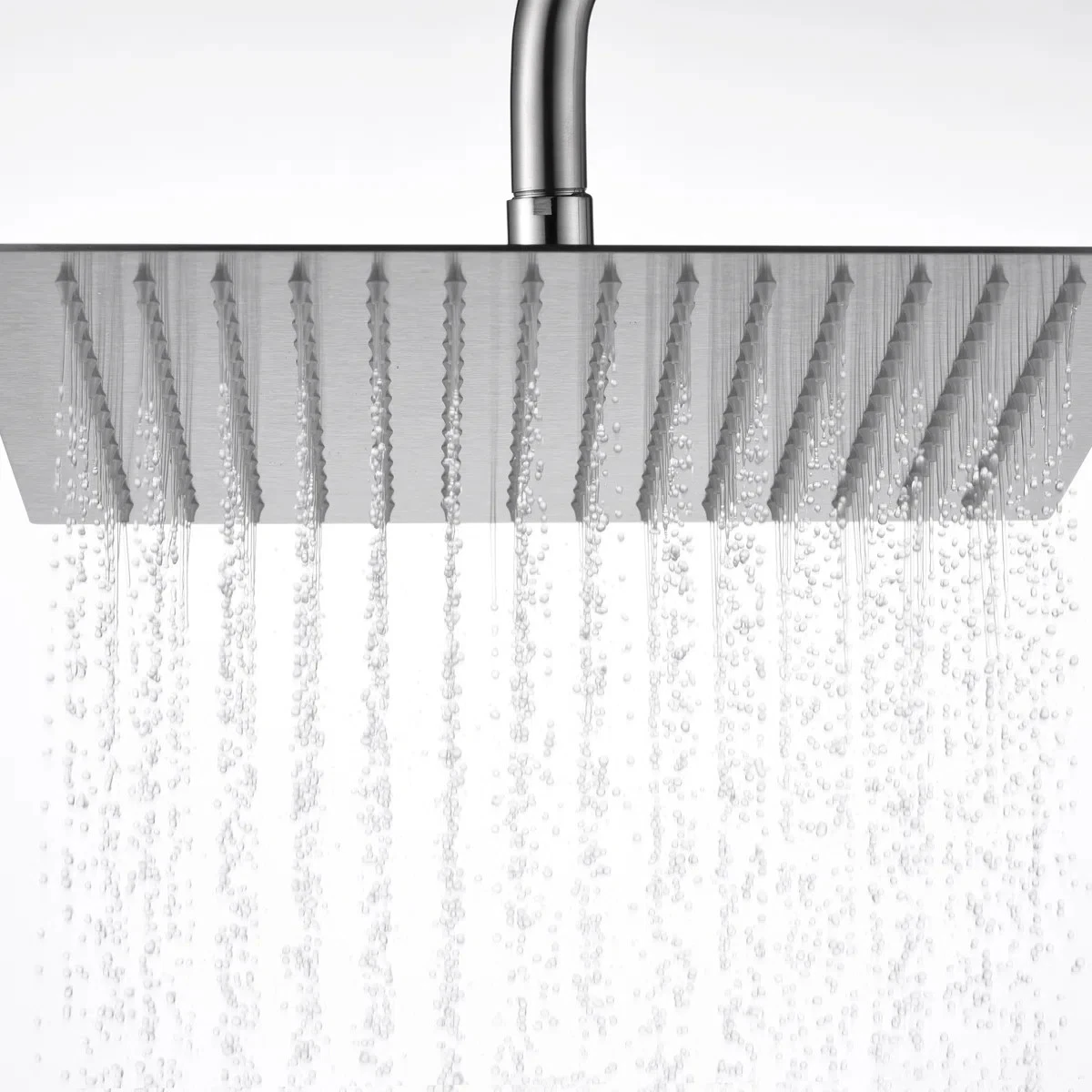 COBBE 12" Square Ultra Thin Rainfall 1.8 GPM Shower Head