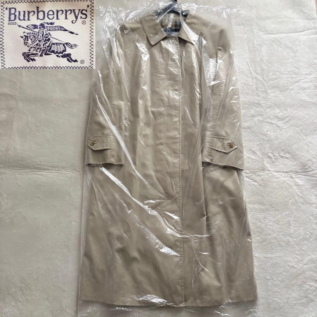 Abrigo Burberrys Balmacaan Beige Algodón 100% Manga Raglán Talla 11AB3