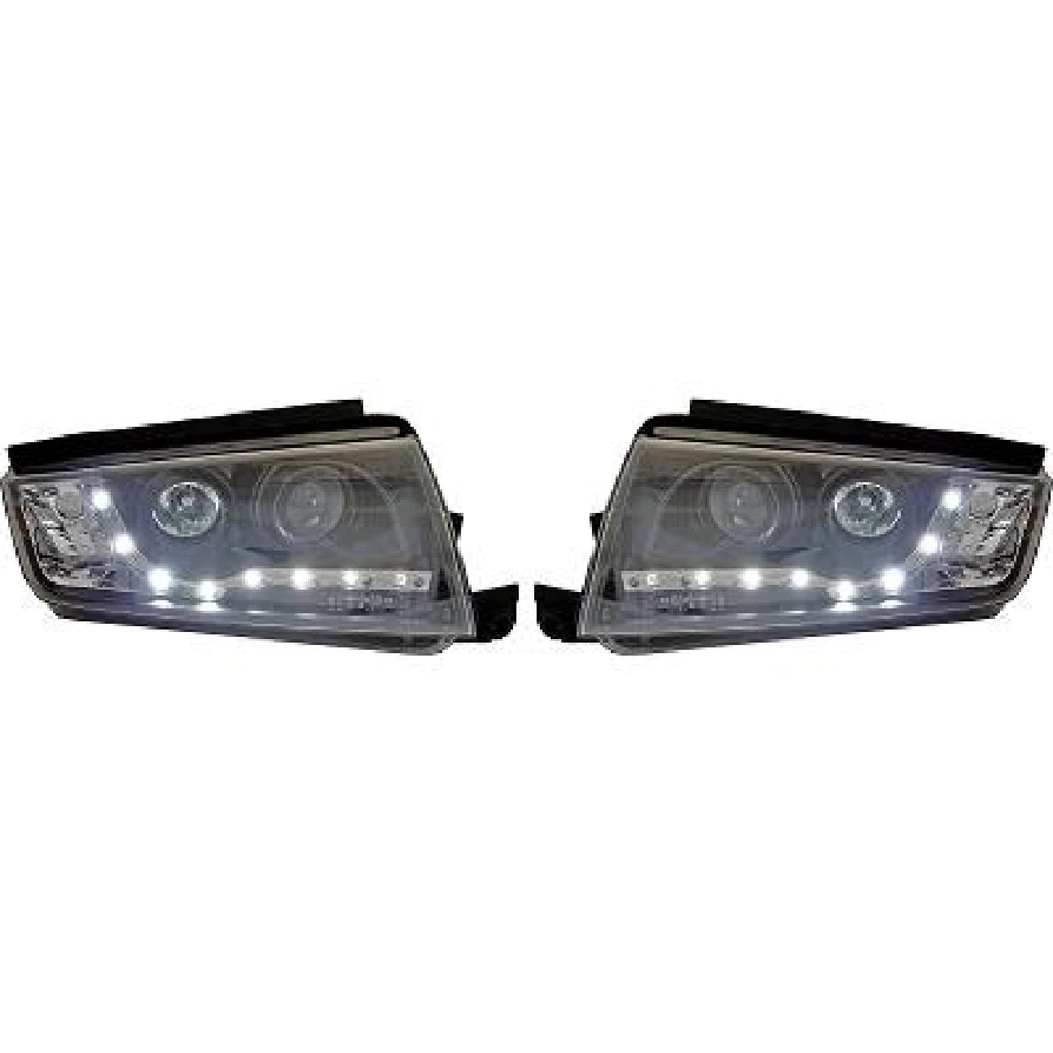 Juego de faros principales para ŠKODA Fabia I Combi (6Y5) FABIA (6Y2) - Imagen 3 de 4