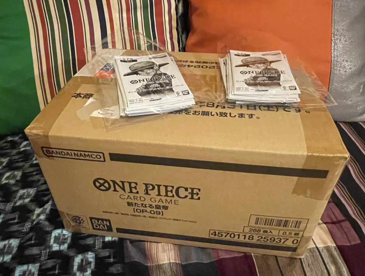 op-09 booster box case One Piece CG: Emperors in the New World (OP-09)