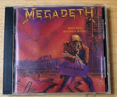 Megadeth Peace Sells... But Who's Buying? CD 1987 Capitol Early Pressing VG