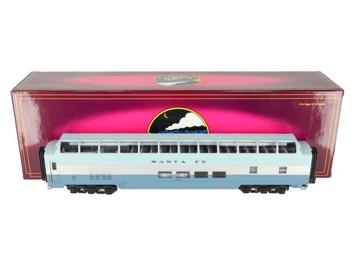 MTH 20-6792 Santa Fe Blue Goose longitud completa vista domo LN/caja | Zustand: Used