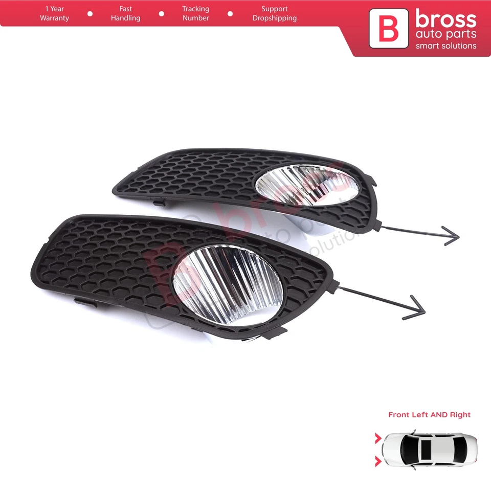 Carcasa de cuadro de luz antiniebla delantera izquierda derecha para Fiat Palio Siena 178 2007-16 Albea Foto 4 de 4