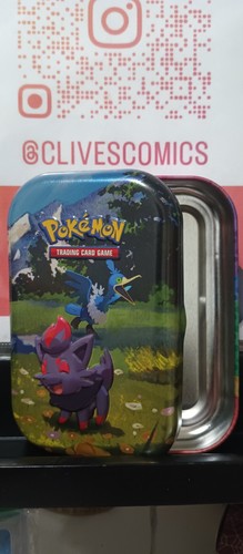 Pokemon Tin Mega Evolution - Ascended Heroes Mini Tin Empty Tin Only 