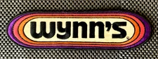 WYNN'S FRICTION PROOFING OIL EMBROIDERED SEW ON ONLY BACK PATCH 11 1/2" x 3" NOS