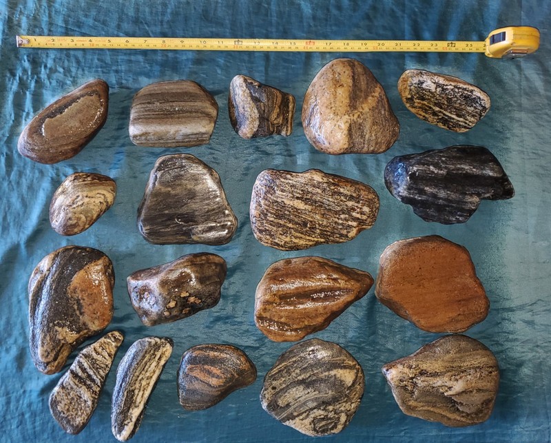 River Rocks Aquarium Crafts Decoration Pond Landscape Prospecting Stones
