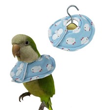 Parrot Anti-Bite Collars for Monk Parakeet Feather Plucking Wound Healing