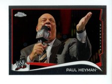 2014 Topps Chrome WWE Paul Heyman #36