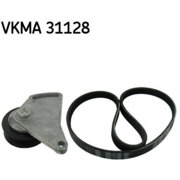 SKF Keilrippenriemensatz FüR VW Passat Variant 3B6 3B5 3B2 3B3 Audi A4 Avant-image
