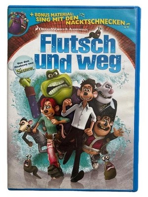 Flutsch und weg DVD Animationsfilm Dreamworks Aardman