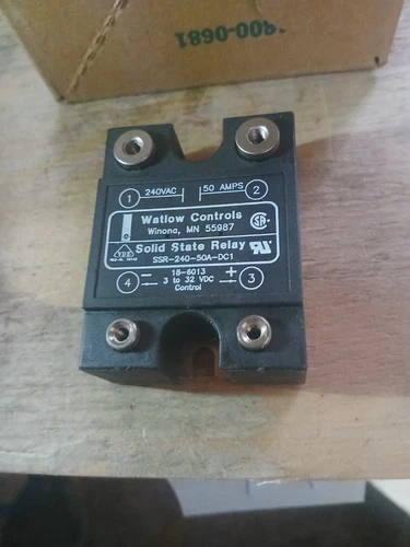 New Watlow SSR-240-50A-DC1 Solid State Relay