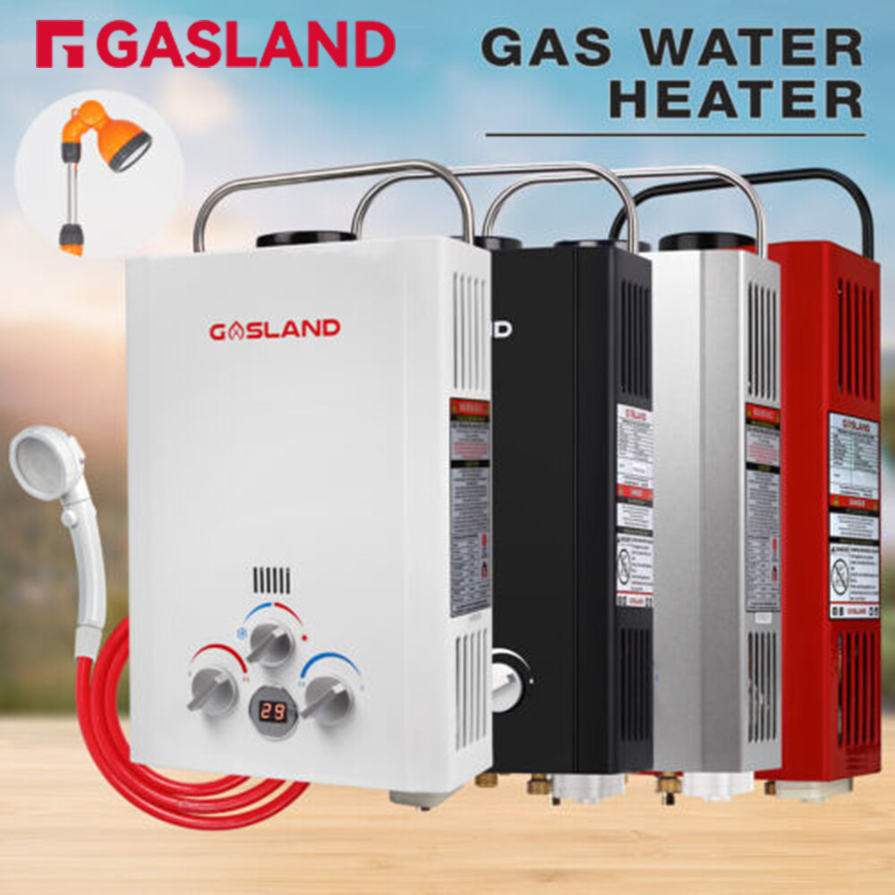 Gasland Gas Hot Water Heater System LPG Camping Shower Stand