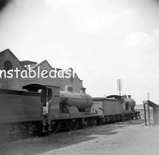 RAILWAY NEGATIVE: LMS 4.4.0s 54474 & 54483 @ St ROLLOX 1956