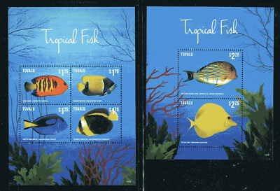 Tuvalu, MNH, Marine Life Tropical Fish 2015 x45140 | eBay