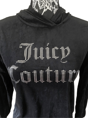 Nwt Juicy Couture Velour Pullover Hooded Sweatshirt - Picture 5 of 13