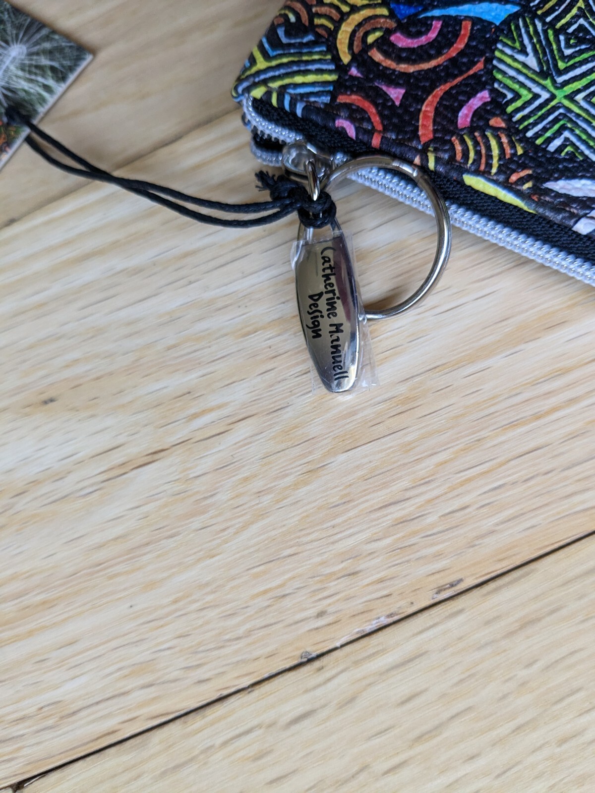 Boho chic abstract expression zipper everyday lea… - image 11