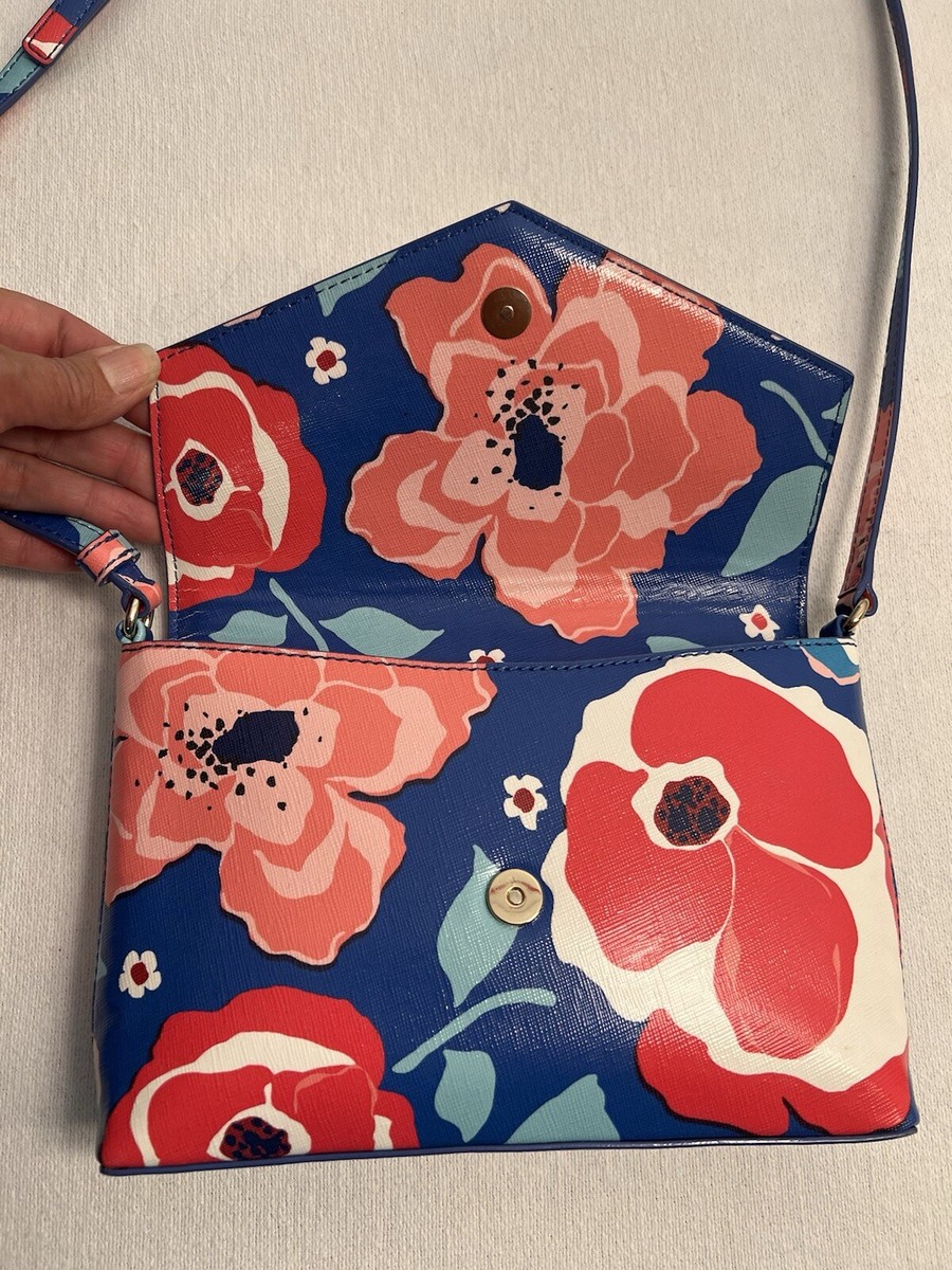 Kate Spade Cedar Street Multi Floral Large Monday Crossbody