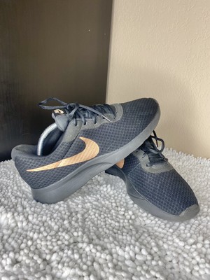 nike black gold swoosh