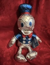 Disney Donald Duck 85th Anniversary Metallic 15" Plush Special Edition NEW