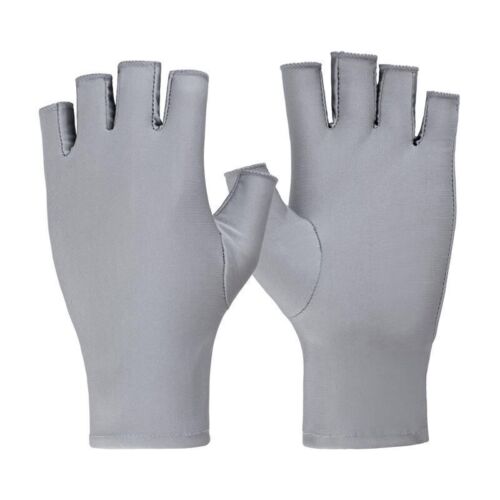 Guanti senza dita protezione UV guanti protezione solare estate outdoor guida unisex - Foto 13 di 17