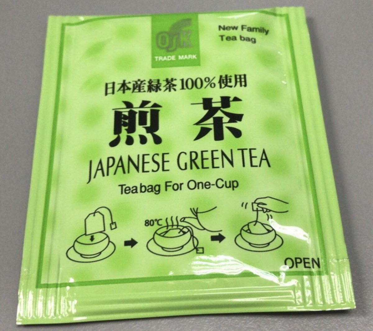 OSK New Family Japanese Green Tea - 2 Packs (120 teabags) | eBay