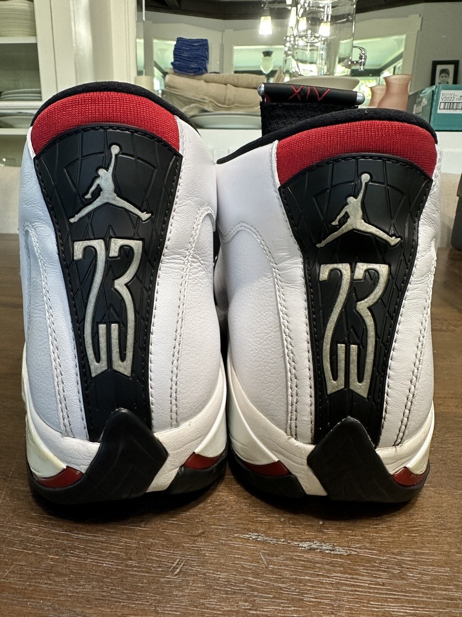 Nike Air Jordan 14 Retro Black Toe 2014 487471-102 OG Box  display picture 2