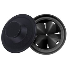 Kitchen Sink Garbage Disposal Plastic Stopper and Removable Splash Guard Pack