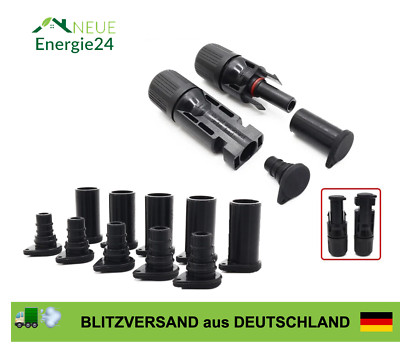 Solarstecker Staubschutzkappen Dichtung Spritzwasser Deckel Gummi SOLARION 