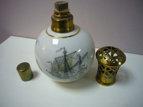LAMPE BERGER PARIS MADE IN FRANCE LIMOGES AHRENFELDT "LES VIOLIERS " 1967-69 - Picture 8 of 11