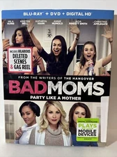 Bad Moms (Blu-ray + DVD, 2016) - Open Item