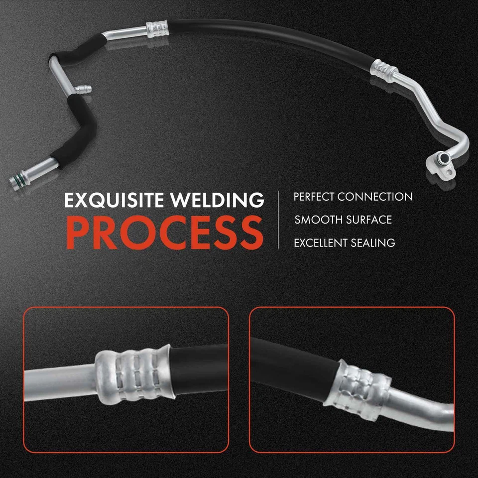 A/C Refrigerant Hose Suction Line Pipe Assembly for Toyota RAV4 2001 2002 2003 - Image 4 of 4