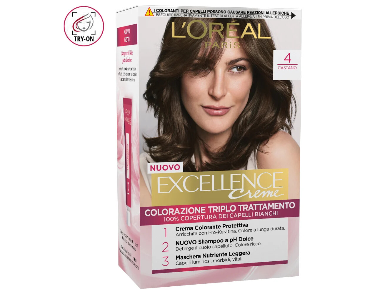 L'oreal Italia Spa Div. Cpd Excel Castano N 4 - Immagine 2