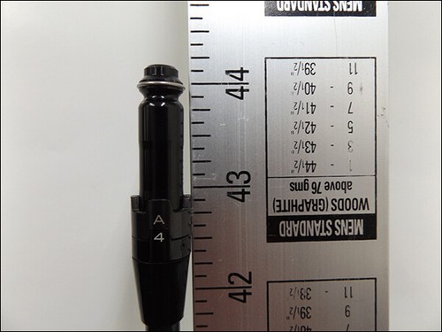 Golf Shaft only Graphite Design Tour AD MJ-7 (S) with Titleist Sleeve 44.125inch - Picture 8 of 8