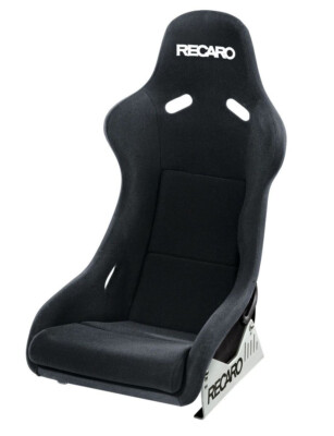 Recaro Pole Position Seat ABE Racing Rally Velur Black (no Side mounts) STOCK