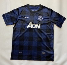 MANCHESTER UNITED away Shirt jersey NIKE 2013-14 trikot SIZE XL.Boys (XS adults)