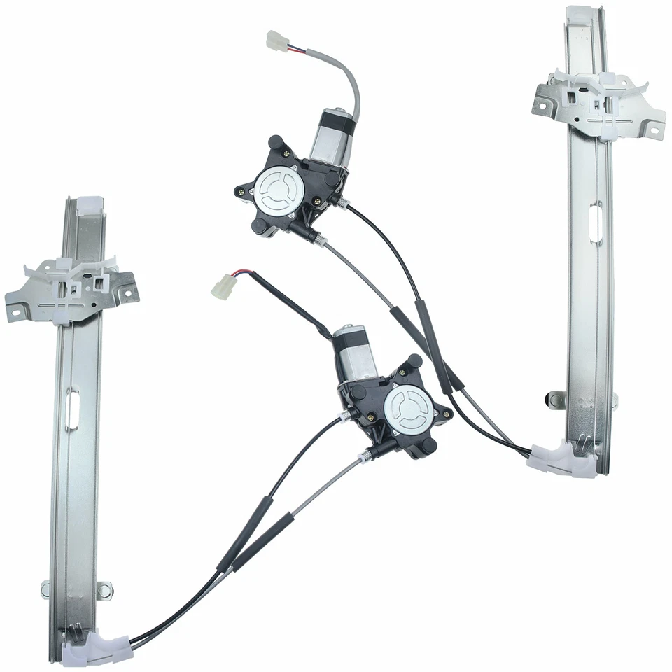 Регулятор переднего левого и правого стеклоподъемника с двигателем для Kia Sephia 1998-1999 базовый LS - Изображение 2 из 4