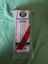 VINTAGE Wellington Re-Web Kit Chair Webbing 39ft Red WITH Gray White STRIPES