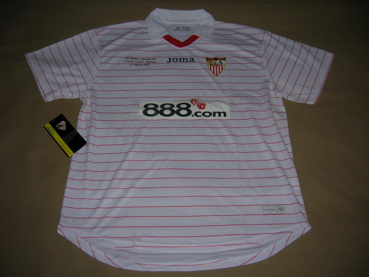 Sevilla Soccer Jersey Spain Football Shirt Seville Milan Super Cup Trikot Maglia