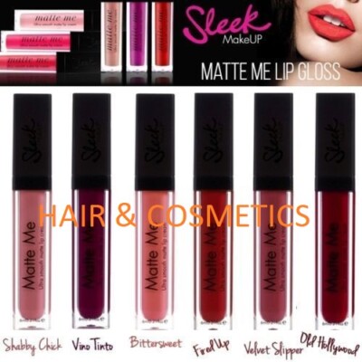 SLEEK ULTRA SMOOTH MATTE ME GLOSS LIP CREAM LIPSTICK