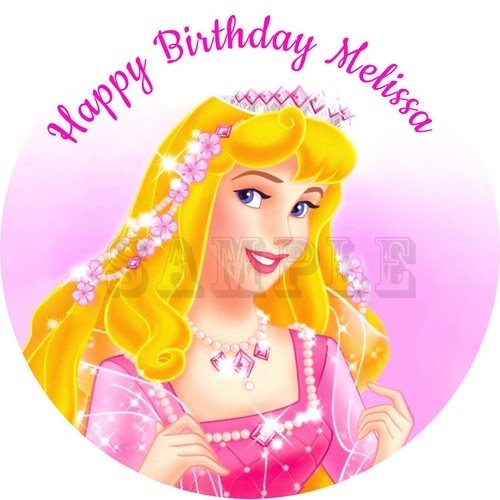 SLEEPING BEAUTY Princess Aurora Edible cake topper image decoration | eBay