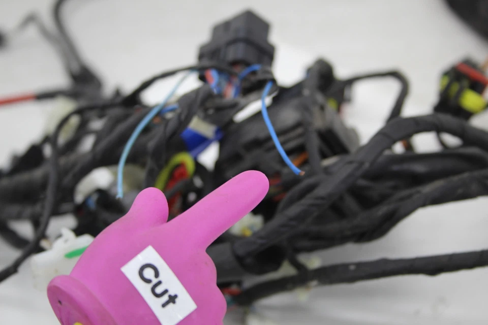 19-20 Aprilia Rsv4 RR Main Engine Wiring Harness - Image 4 of 4