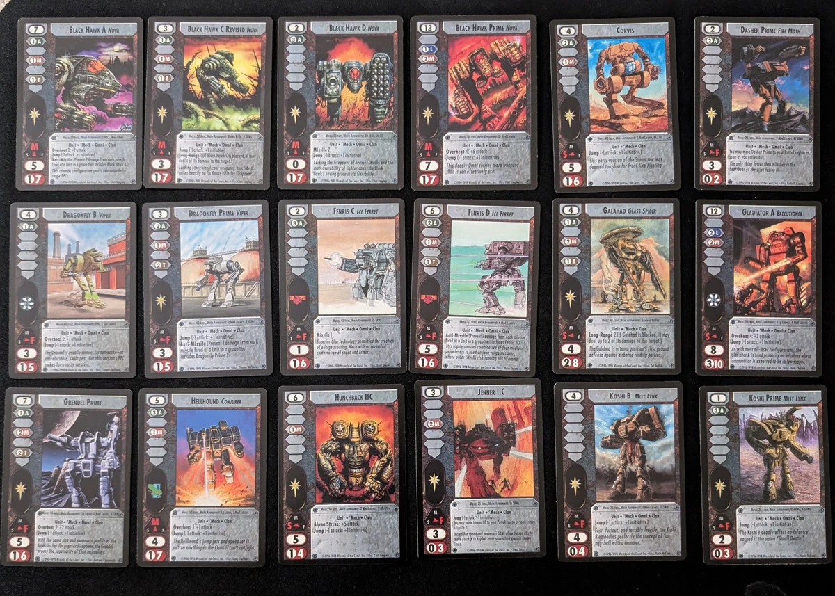 BattleTech CCG Trading Card Games in English for sale | eBay