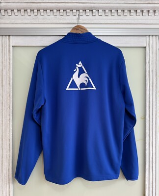 Vintage Everton 2009-2010 Soccer Drill Top Football Jersey Shirt