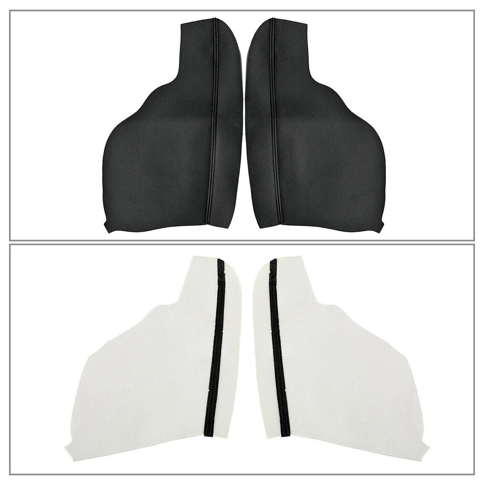 Pair For 2011-2016 2017 Honda Odyssey Door Panel Armrest Vinyl Cover Trim Black Foto 3 de 4