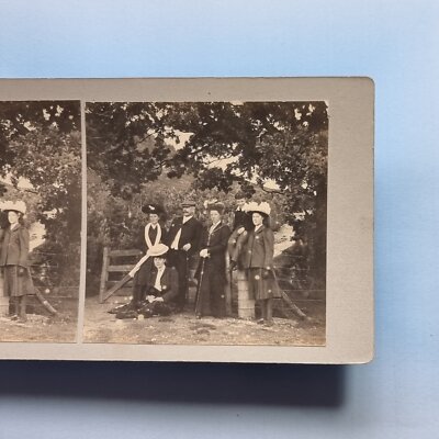 Balmoral Aberdeenshire Stereoview 3D um 1895 Echtfoto Schottland viktorianische Familie