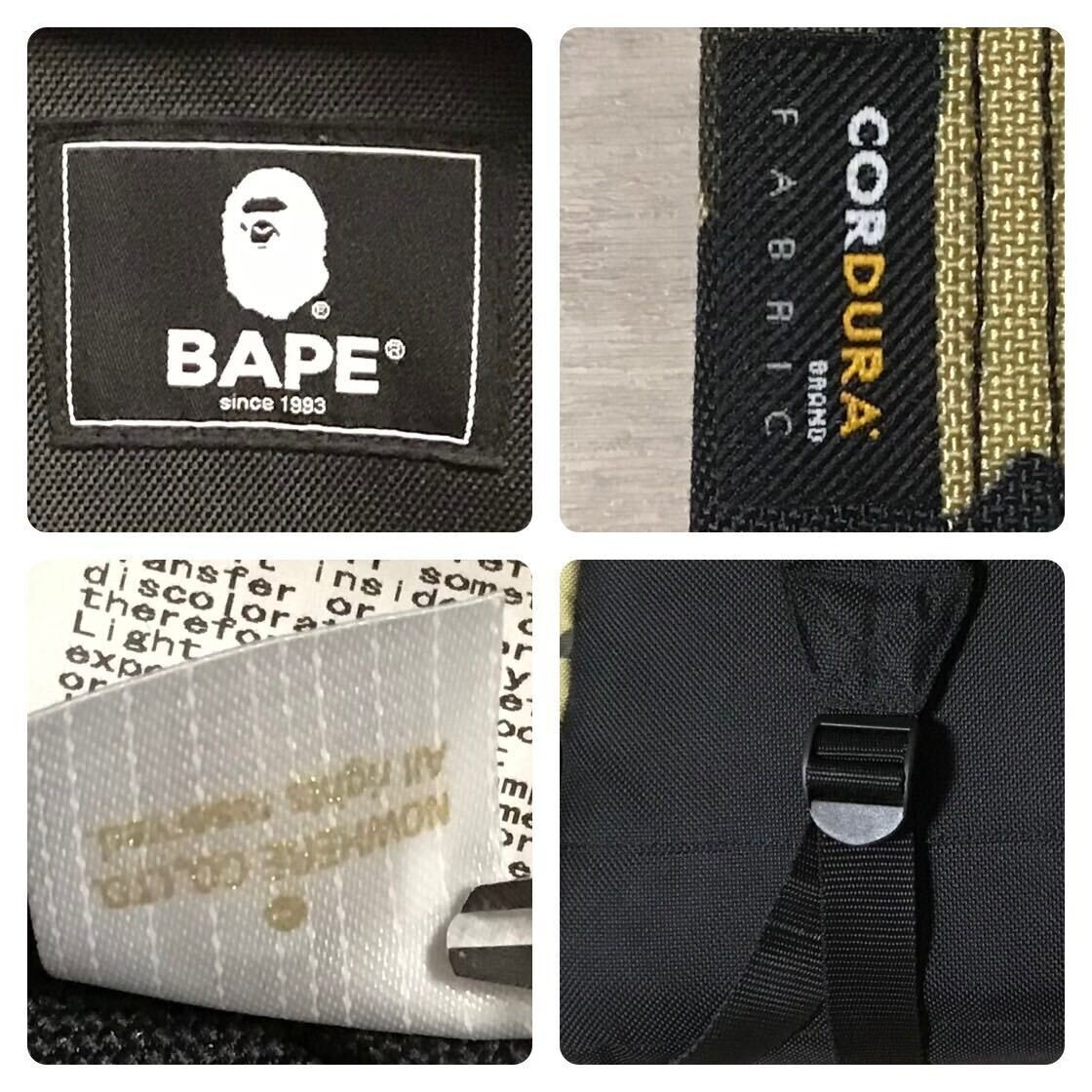 BAPE × Cordura Backpack 1st camo yellow a bathing ape Bag | eBay